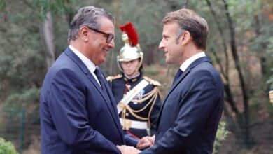 Photo de Maroc/France. Akhannouch présent à la cérémonie de commémoration du Débarquement