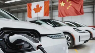 Photo de Canada. Surtaxe de 100% sur les véhicules électriques chinois