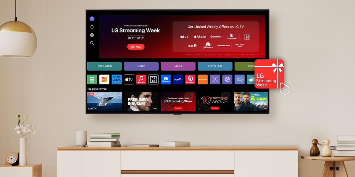 LG Streaming Week : des offres de streaming diversifiées au rendez-vous