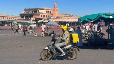 Photo de Medina de Marrakech : les deux-roues, source de nuisances pour les locaux