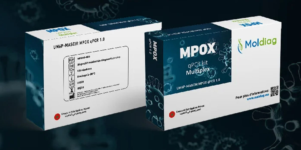 Variant Mpox : validation clinique du kit de diagnostic “UM6P-MAScIR MPOX qPCR”