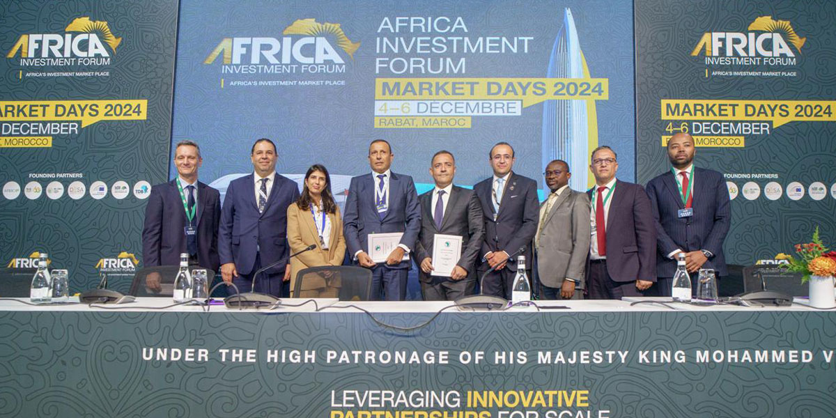 Africa Investment Forum 2024 : la BAD et Bank of Africa signent un accord de partage de risques