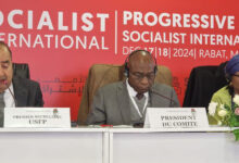 Photo de Réunion du Comité Afrique de l’Internationale Socialiste: le discours de Driss Lachgar