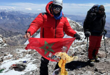 Photo de Alpinisme : Mohamed Liouaeddine hisse le drapeau marocain au sommet de l’Aconcagua