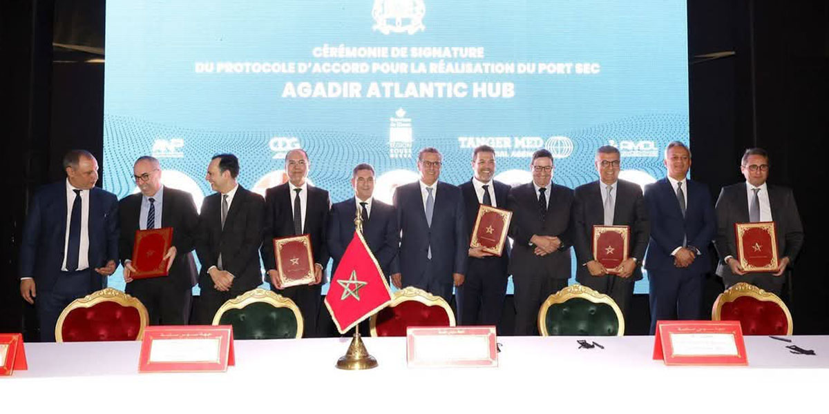 Port sec d’Agadir : les contours et les chiffres clés du protocole d’accord