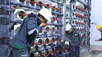 Photo de Jorf Lasfar: le sud de Casablanca approvisionné en eau potable dessalée