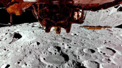 Photo de Aérospatiale : un robot américain privé se pose sans encombre sur la Lune