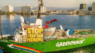 Photo de Conférence sur l’océan : Greenpeace dénonce un manque d’ambition