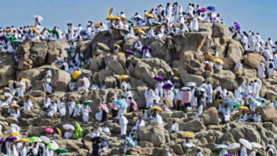 Photo de Hajj : plus d’un million de pèlerins sous un soleil de plomb
