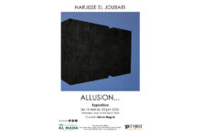 Photo de L’exposition « ALLUSION… » de Narjisse El Joubari : un voyage géométrique entre ciel et volumes