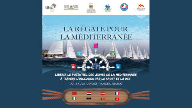 Photo de Tanger: Tibu Africa embarque la jeunesse méditerranéenne dans la « Régate4Med »