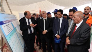 Photo de Taounate : coup d’accélérateur sur les chantiers routiers et hydrauliques