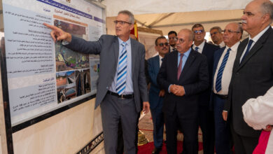 Photo de Barrage : Kaddoussa El Bouari lance la mise en service du réseau associé d’irrigation