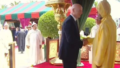Photo de Football : Gianni Infantino séduit par la qualité des infrastructures du Royaume